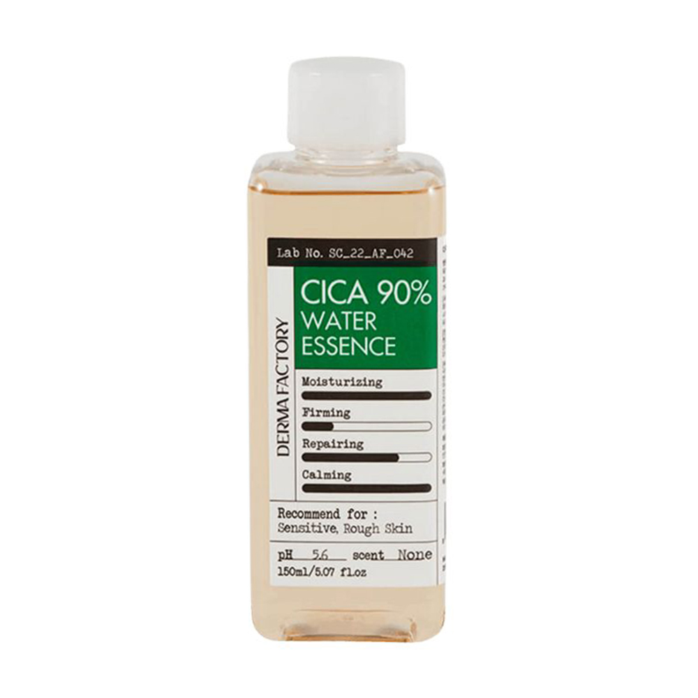 Заспокійливий тонер-есенція для обличчя Derma Factory Cica 90% Water Essence з екстрактом центели, 150 мл